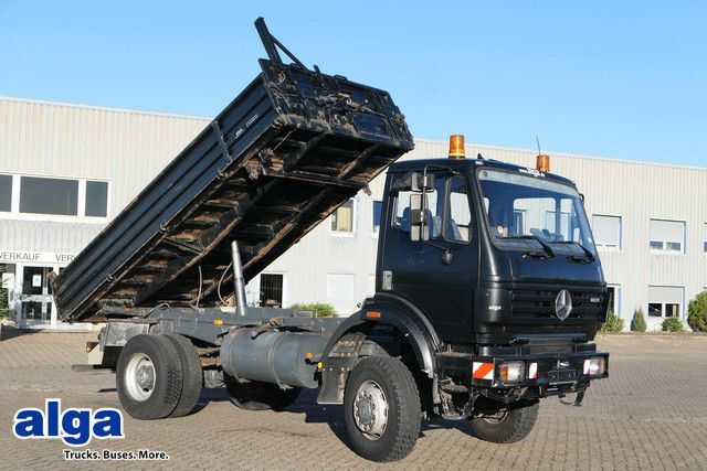 Mercedes-Benz 1831 AK 4x4, Allrad, Meiller, Hydraulik,Schalter - Самосвал: фото 1 Mercedes-Benz 1831 AK 4x4, Allrad, Meiller, Hydraulik,Schalter - Самосвал: фото 1