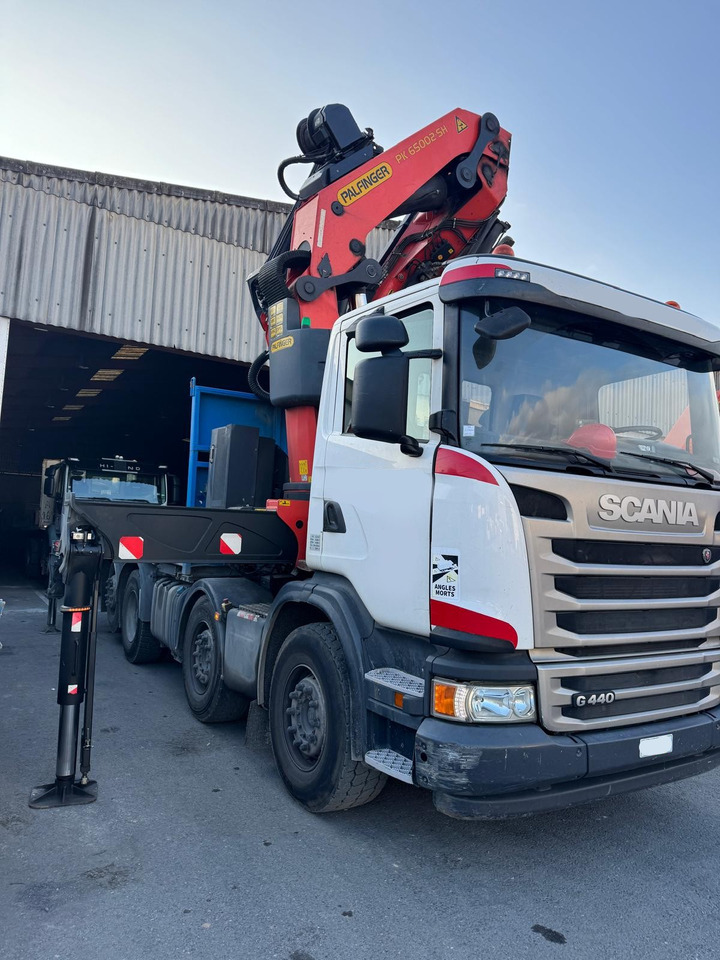 SCANIA G440 - Грузовик бортовой/ Платформа, Автоманипулятор: фото 1 SCANIA G440 - Грузовик бортовой/ Платформа, Автоманипулятор: фото 1