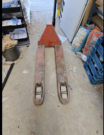 Lot 149: transpalette - Тележка: фото 1 Lot 149: transpalette - Тележка: фото 1