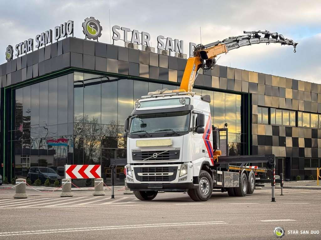 Volvo FH 16 520 6x2 EFFER 370 Winch Crane Kran - Автоманипулятор, Грузовик бортовой/ Платформа: фото 1 Volvo FH 16 520 6x2 EFFER 370 Winch Crane Kran - Автоманипулятор, Грузовик бортовой/ Платформа: фото 1