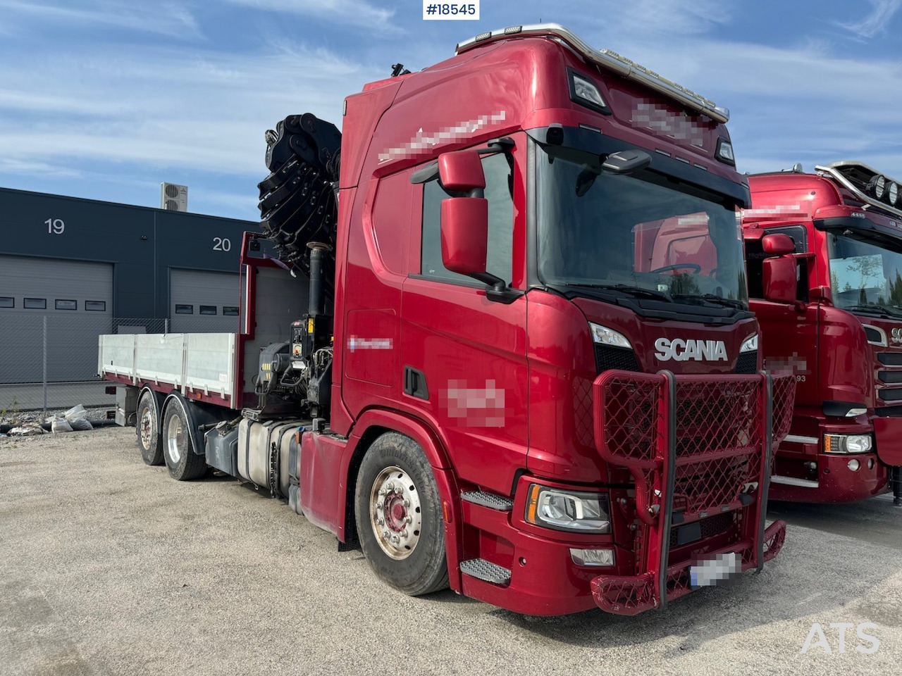 Scania R500 - Грузовик бортовой/ Платформа, Автоманипулятор: фото 1 Scania R500 - Грузовик бортовой/ Платформа, Автоманипулятор: фото 1