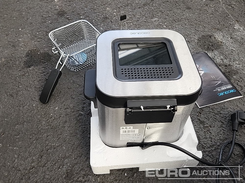 Строительное оборудование Unused Cecotec Cleanfry Infinity 1500 Deep Fryer: фото 7