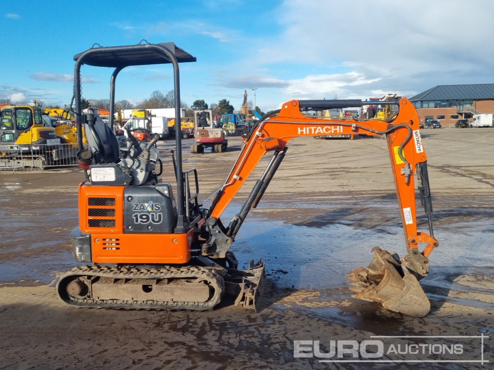 Мини-экскаватор 2018 Hitachi ZX19U-5A YR: фото 6