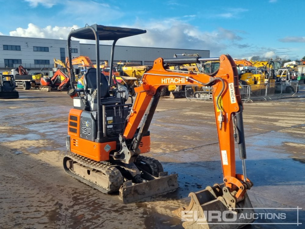 Мини-экскаватор 2018 Hitachi ZX19U-5A YR: фото 7