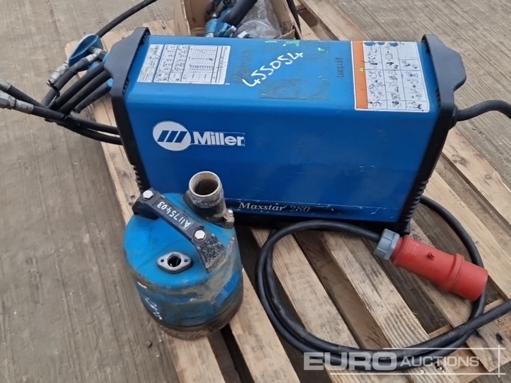 Строительное оборудование Hydraulic Impact Wrench (2 of), Miller 415Volt Welder, Submersible Pump: фото 13