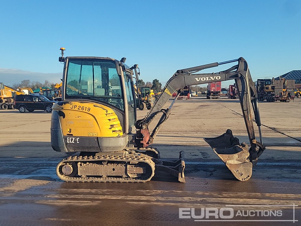 Мини-экскаватор Volvo EC27C: фото 6