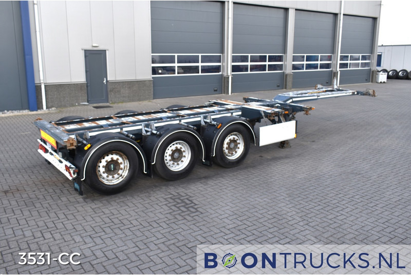 D-Tec FLEXITRAILER | 2x20-30-40-45ft HC * LHV * DISC BRAKES * NL TRAILER * APK 09-2025 - Полуприцеп-контейнеровоз/ Сменный кузов: фото 1 D-Tec FLEXITRAILER | 2x20-30-40-45ft HC * LHV * DISC BRAKES * NL TRAILER * APK 09-2025 - Полуприцеп-контейнеровоз/ Сменный кузов: фото 1