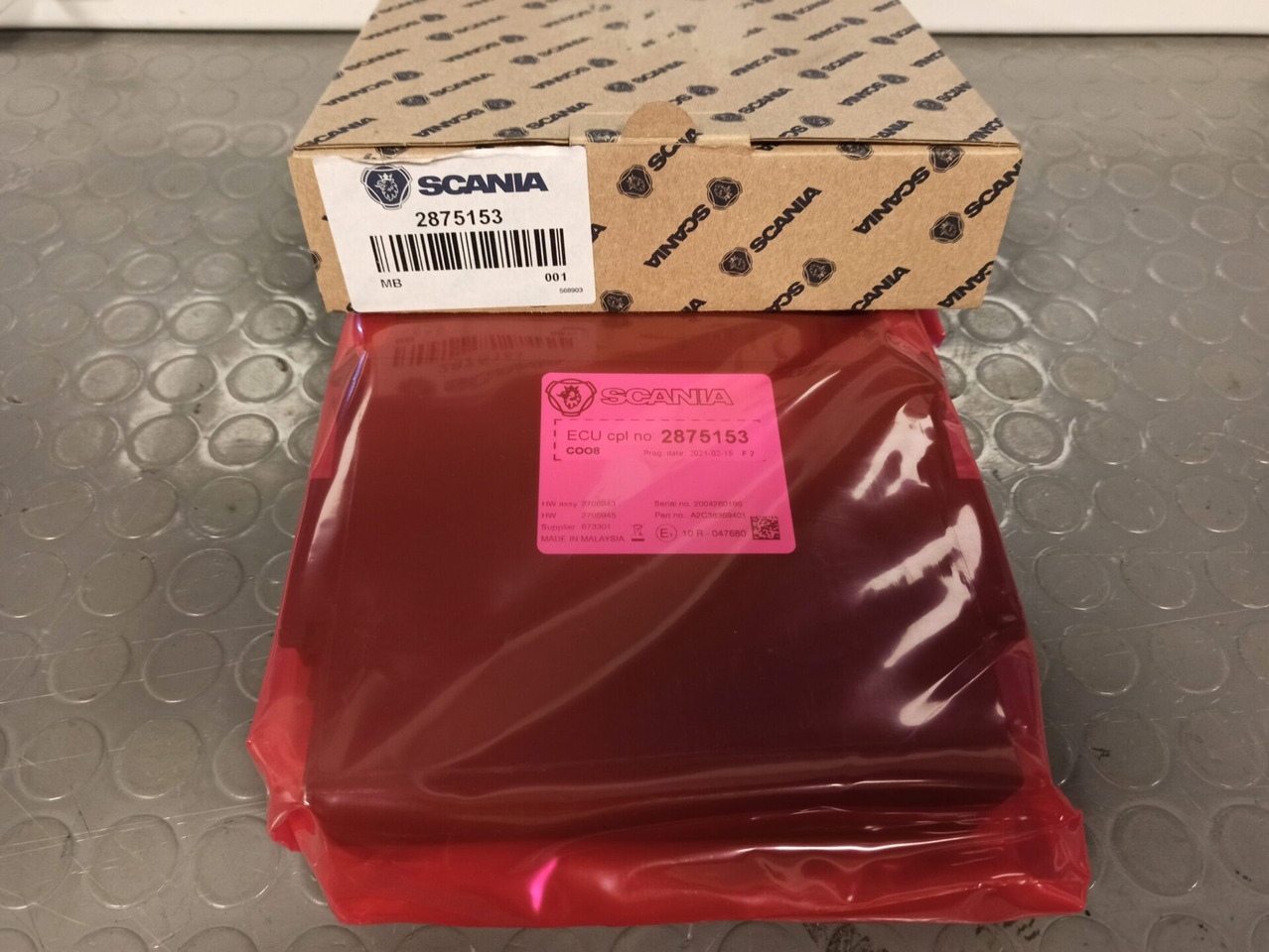 SCANIA ECU COO8 - 2875153 - Блок управления для Грузовиков: фото 1 SCANIA ECU COO8 - 2875153 - Блок управления для Грузовиков: фото 1