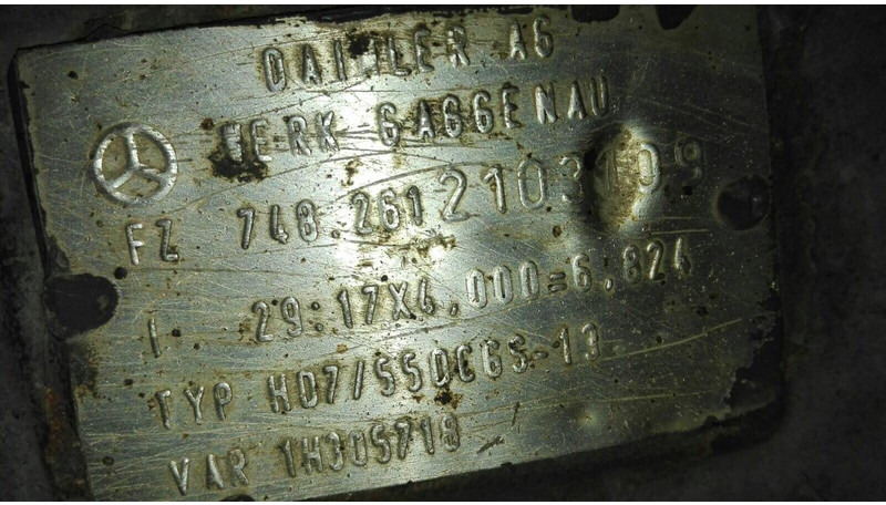 Mercedes-Benz ECONIC - Дифференциал: фото 1 Mercedes-Benz ECONIC - Дифференциал: фото 1