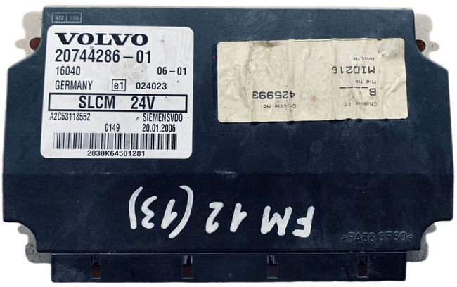 Volvo FM 12 - Блок управления: фото 1 Volvo FM 12 - Блок управления: фото 1