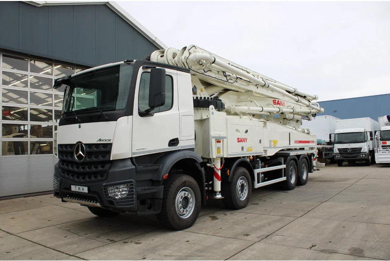 Mercedes-Benz Arocs 4140 8x4 Sany SY49 Concrete Pump Build by Putzmeister - Автобетононасос: фото 1 Mercedes-Benz Arocs 4140 8x4 Sany SY49 Concrete Pump Build by Putzmeister - Автобетононасос: фото 1